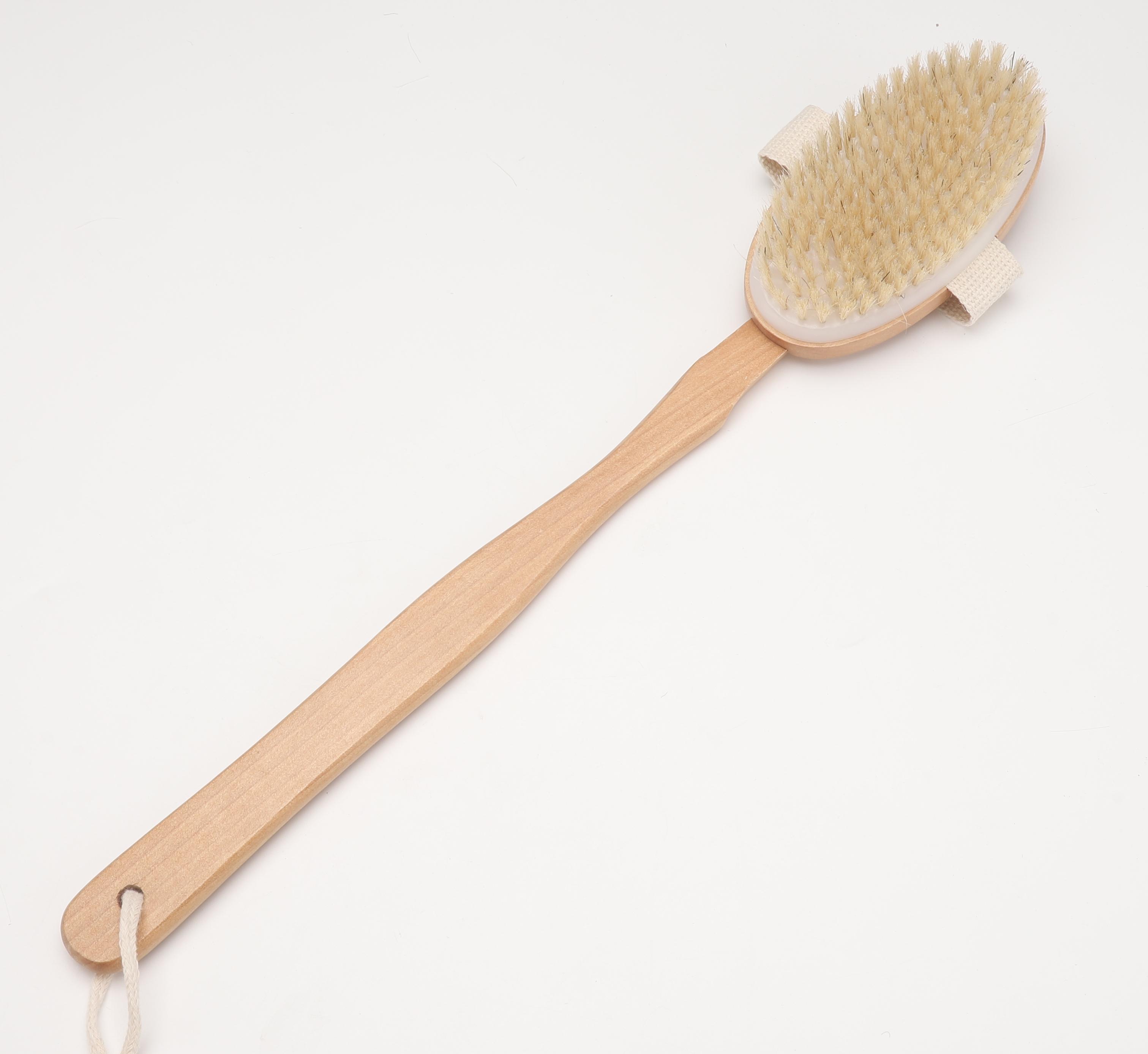 detachable wooden bath brush