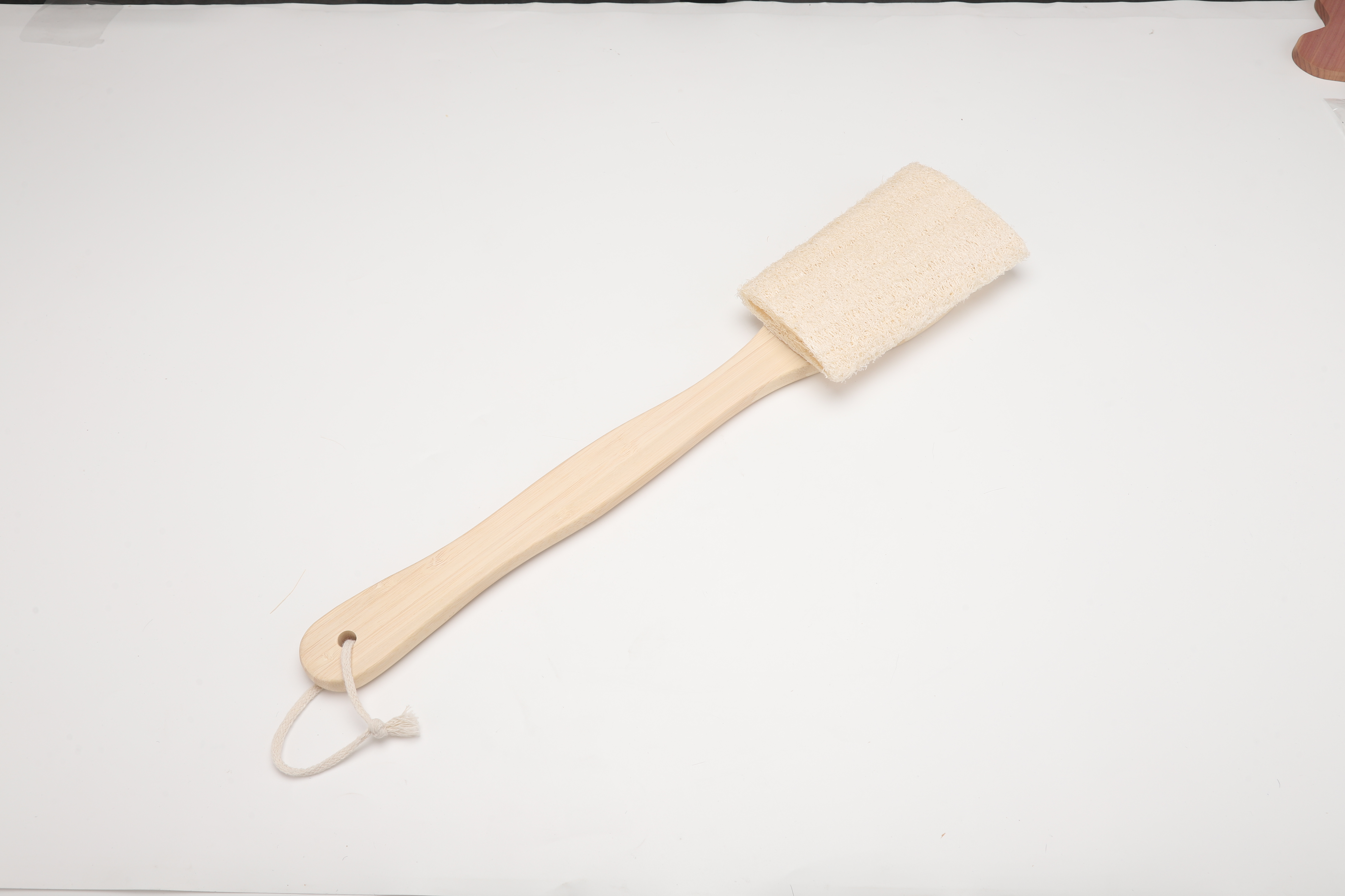bamboo loofa bath brush