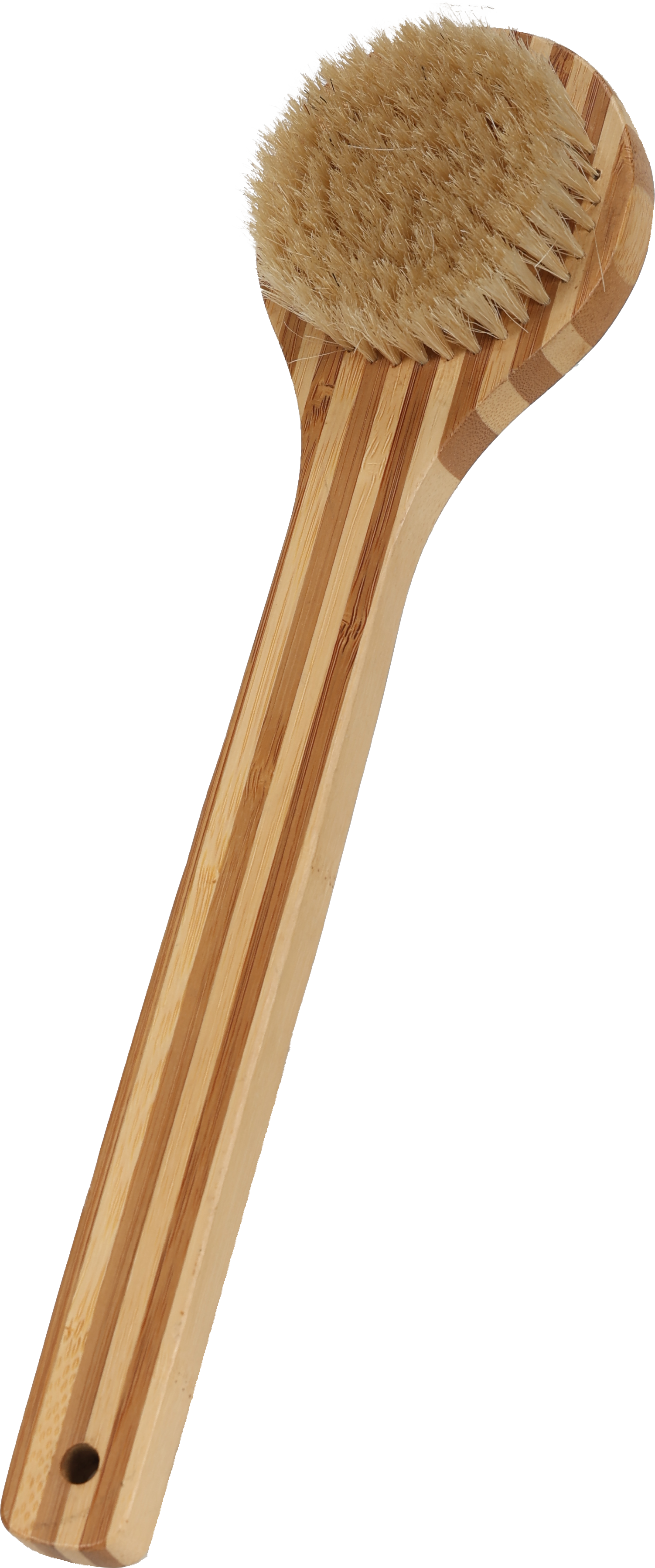 Striped Bamboo bath brush