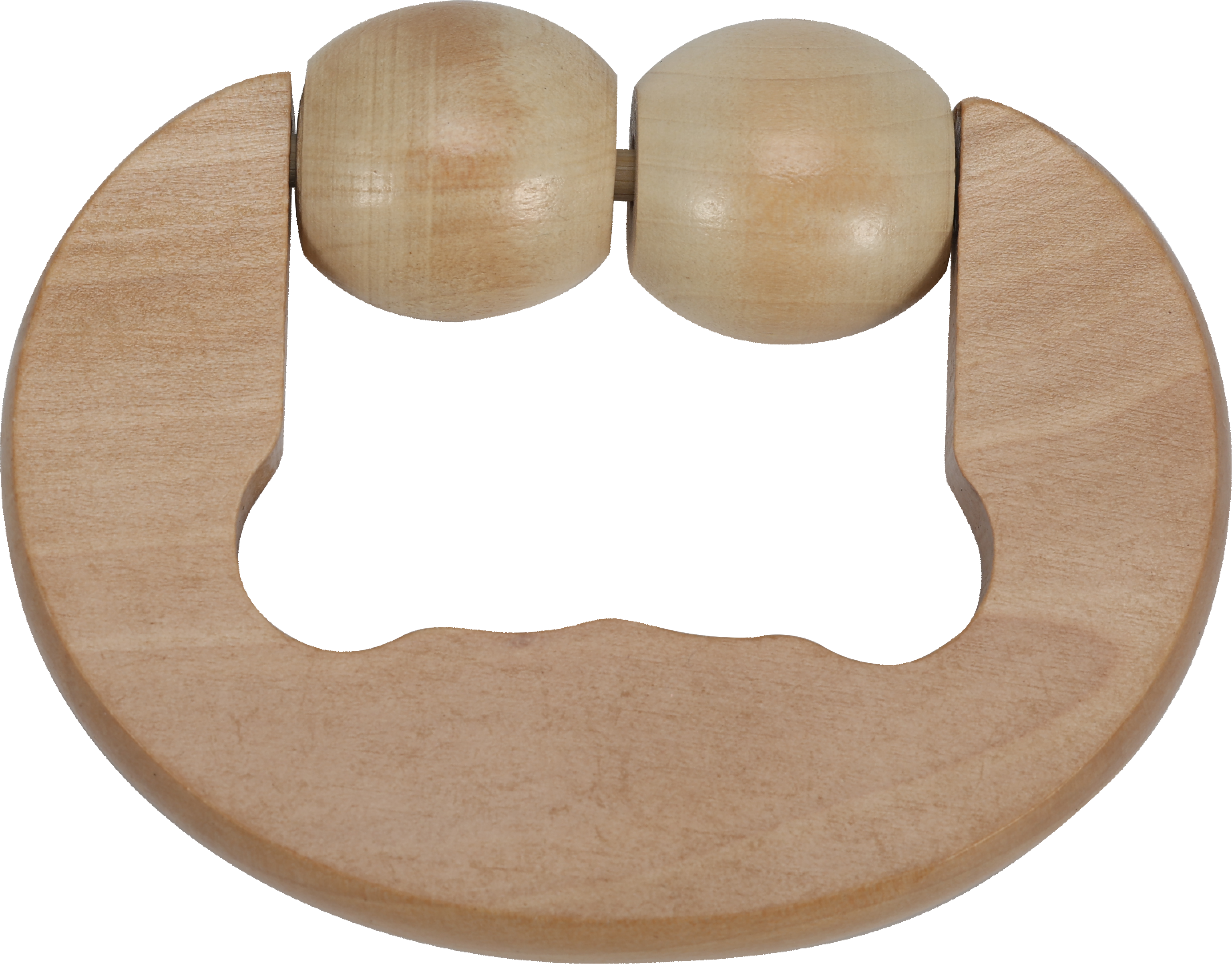 wooden handheld massager