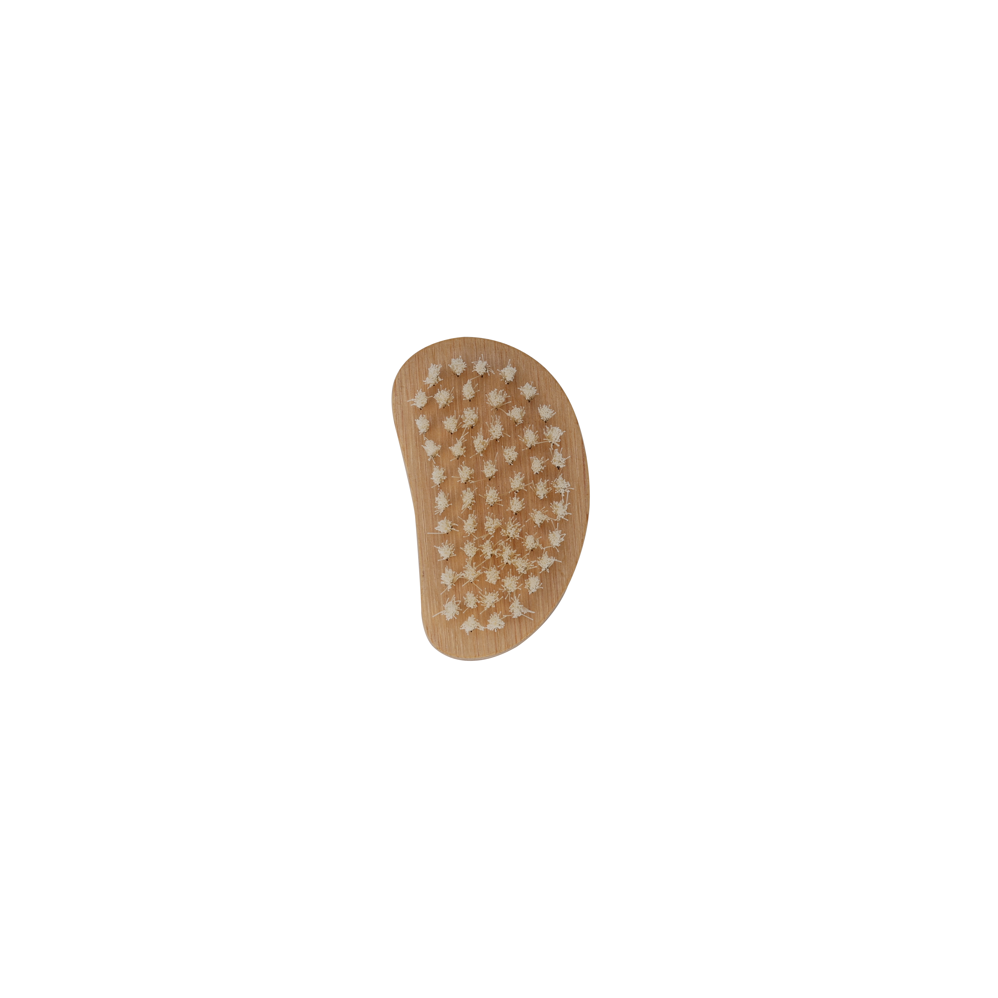 mini bamboo nail brush