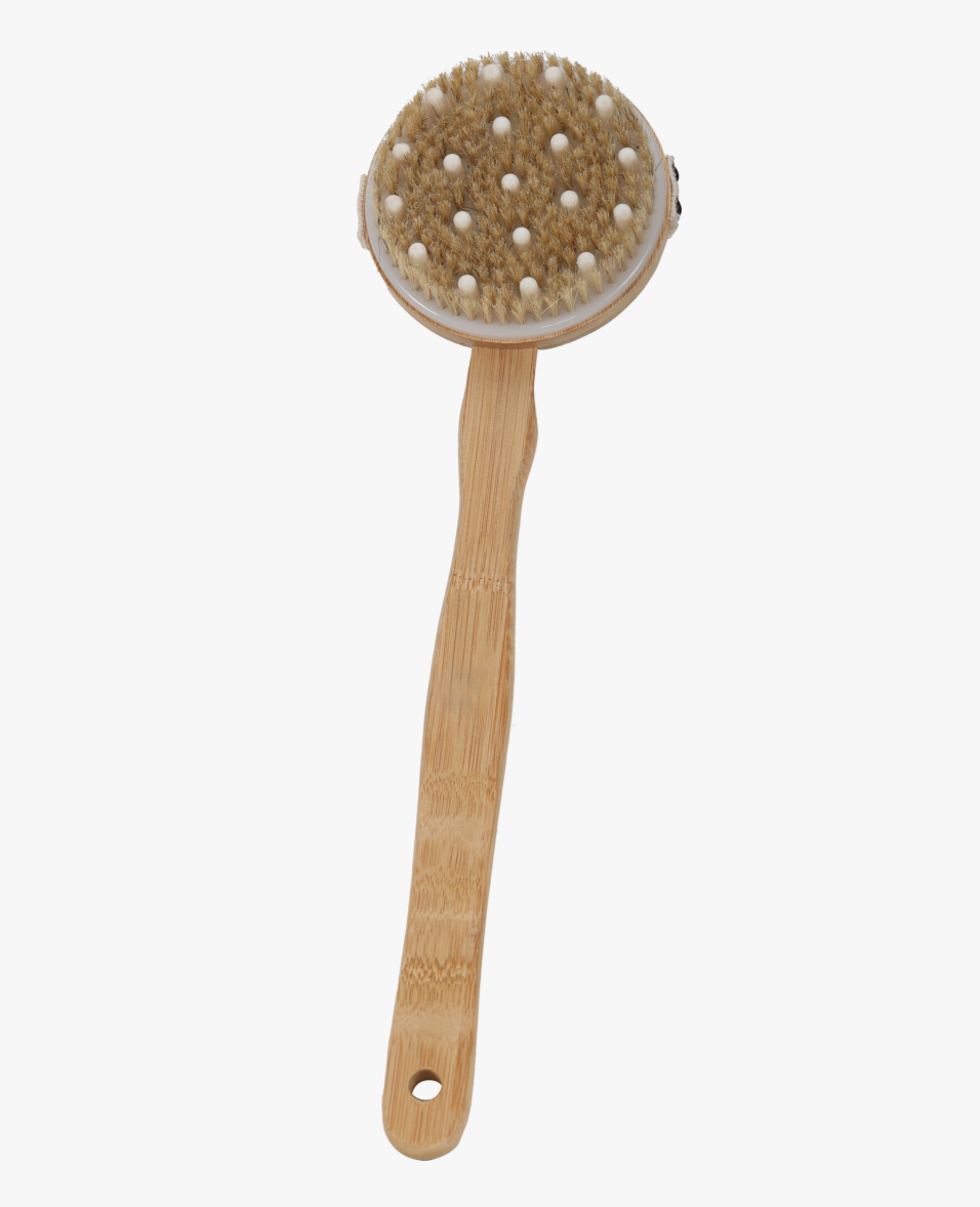bamboo massage bath brush