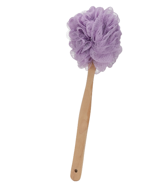 s the bamboo bath ball brush suitable for sensitive skin?